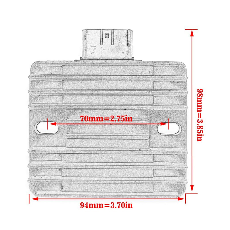 Voltage Regulator Rectifier for 2005 2006 2007 Suzuki King Quad 700 LTA700X