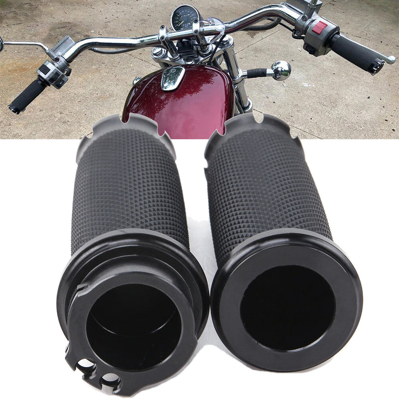 Motorcycle Handlebar Hand Grips for Harley Softail Dyna Sportster Chopper Bobber