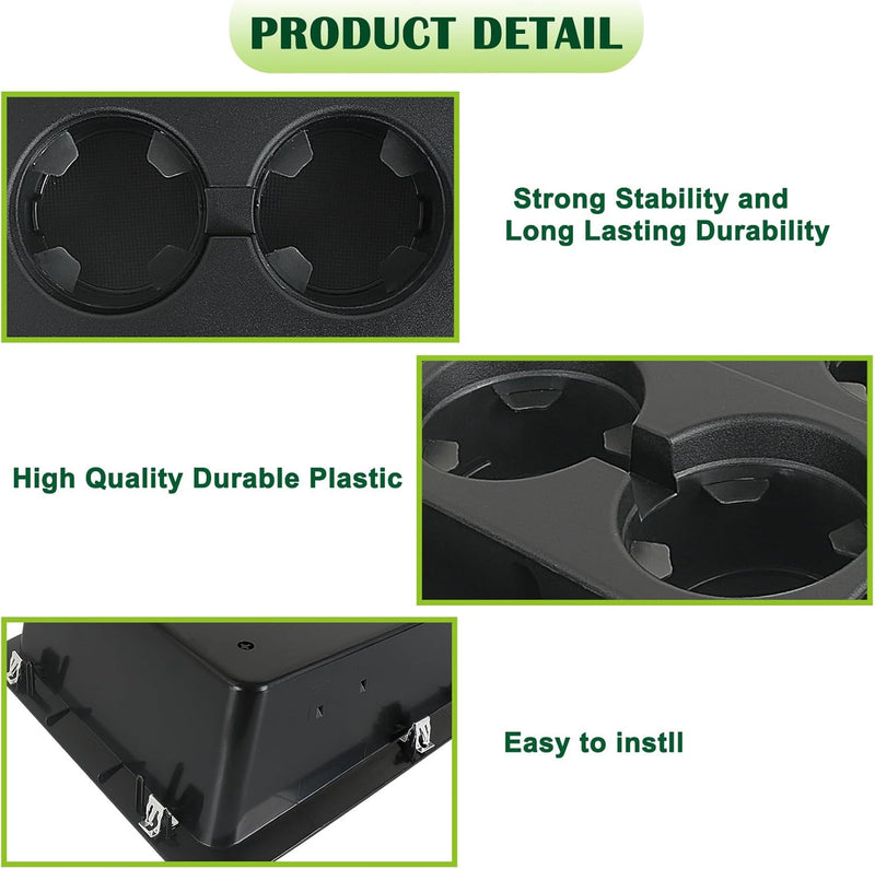 22860866 Center Console Tray Cup Holder Bezel for Chevrolet GMC 2007-2014