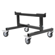 DURAFORCE Adjustable Chassis Stand for Sprint Midget Car 16-20in Locking Casters 2 Pieces