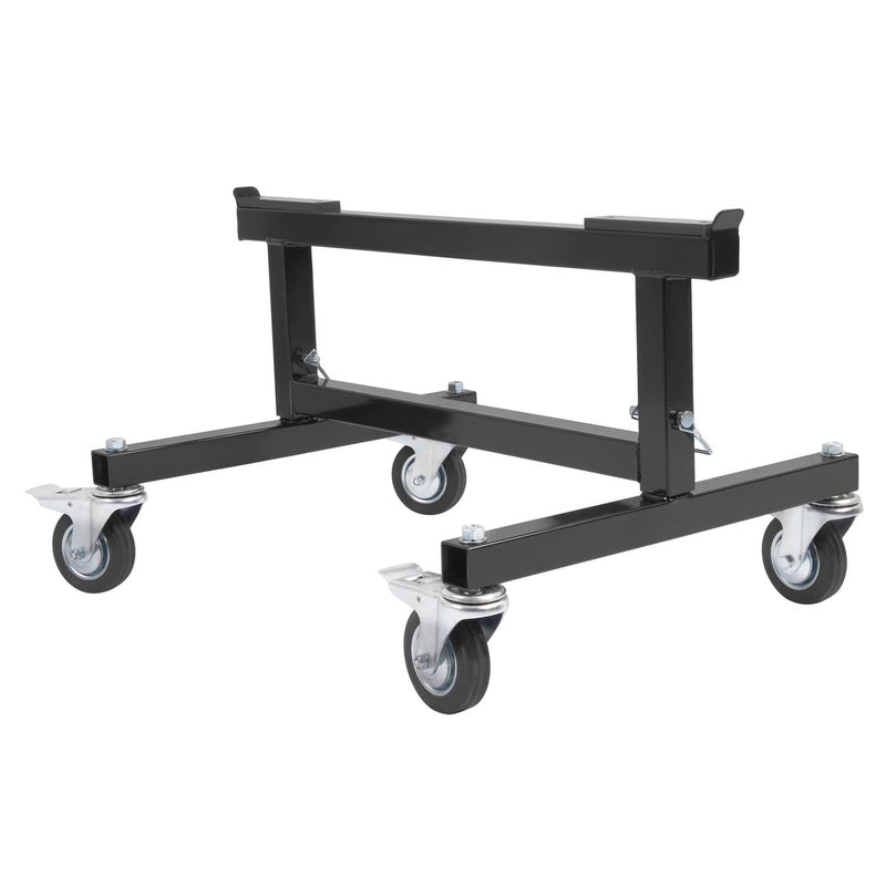 DURAFORCE Adjustable Chassis Stand for Sprint Midget Car 16-20in Locking Casters 2 Pieces