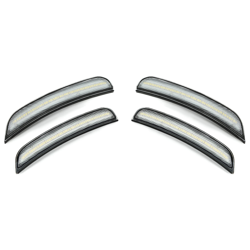 #68214405AA LED Fender Side Marker Light Lamps for Dodge Charger 2015-2022 Clear