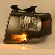 DURAFORCE 7L1Z13008DB Headlight Left With Bulbs for Ford Expedition 2007-2014