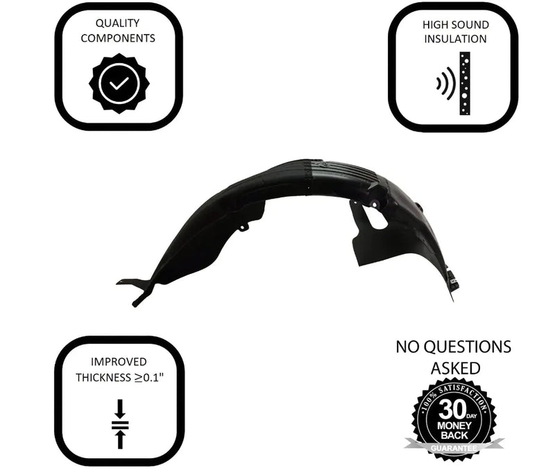 For 2018-2019 Hyundai Sonata Front Inner Fender Liner Passenger Side Right RH