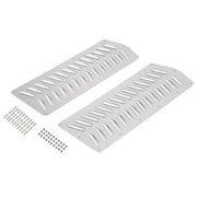 DURAFORCE Universal Car Parts Hood Louver Vent Panel Set Hood Cooling Kit