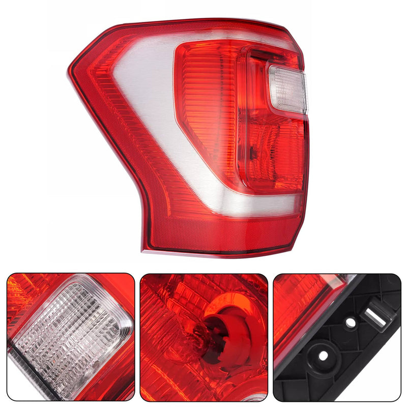 DURAFORCE Halogen Tail Light Assembly Left Side Lamp for Ford Expedition XLT 2018-2021