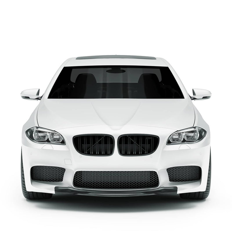 DURAFORCE Front Bumper Lip Spoiler Splitter for BMW F10 M5 2012-2017 Carbon Fiber ABS