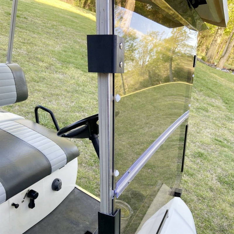 Golf Cart Tinted Folding Windshield Windscreen for Yamaha G14 G16 G19 1995-2003