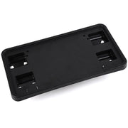 DURAFORCE Front Bumper Trim & License Plate for Ford F-150 F150 2015 2016 2017 Black