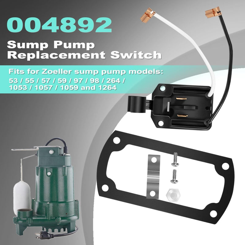 004892 Effluent Pump Switch for Zoeller 53-0001 50 and 90 Series