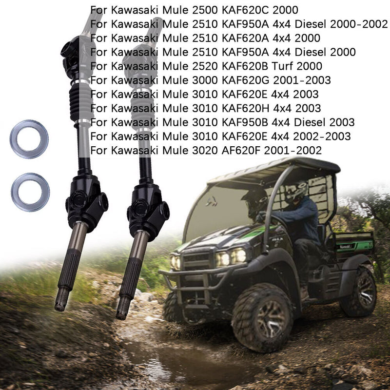 KAF950B Rear Axle Drive Shaft for Kawasaki Mule 3010 4X4 Diesel Complete