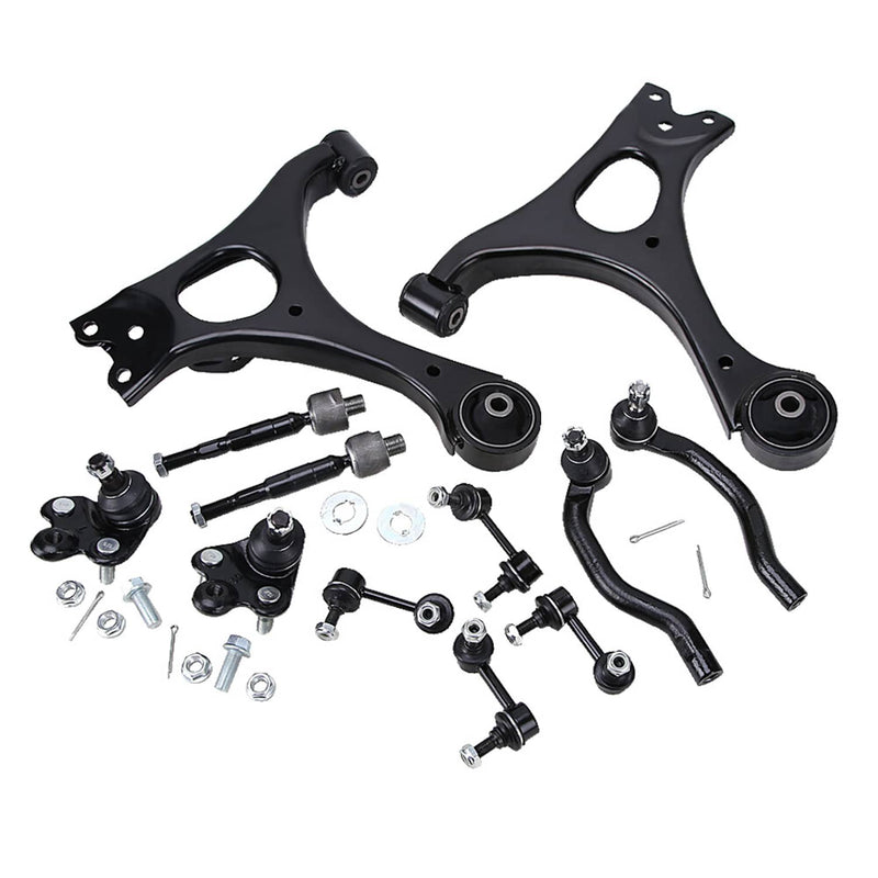 12x Front Lower Control Arms Sway Bars Suspension Kit for 2006-2011 Honda Civic