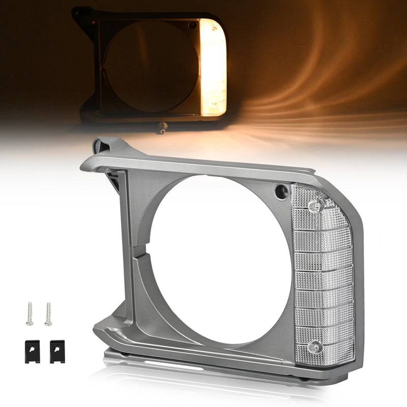 8162089105 Driver Side Headlight Door Bezel for Toyota Pickup RWD 1979-1981