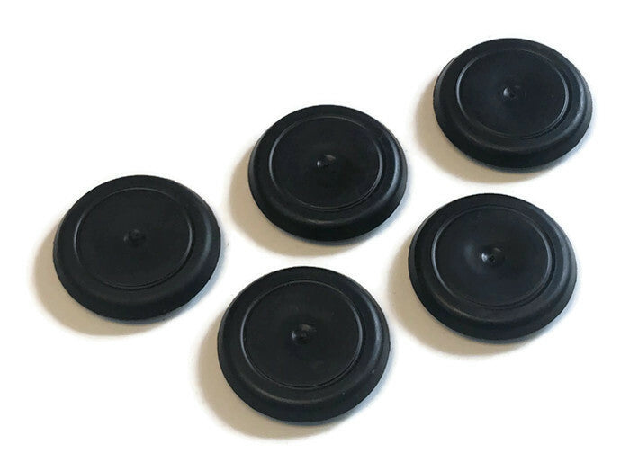 1 1/4 Inch Black Rubber Flush Mount Hole Plug for Sheet Metal Auto Body Panel 5
