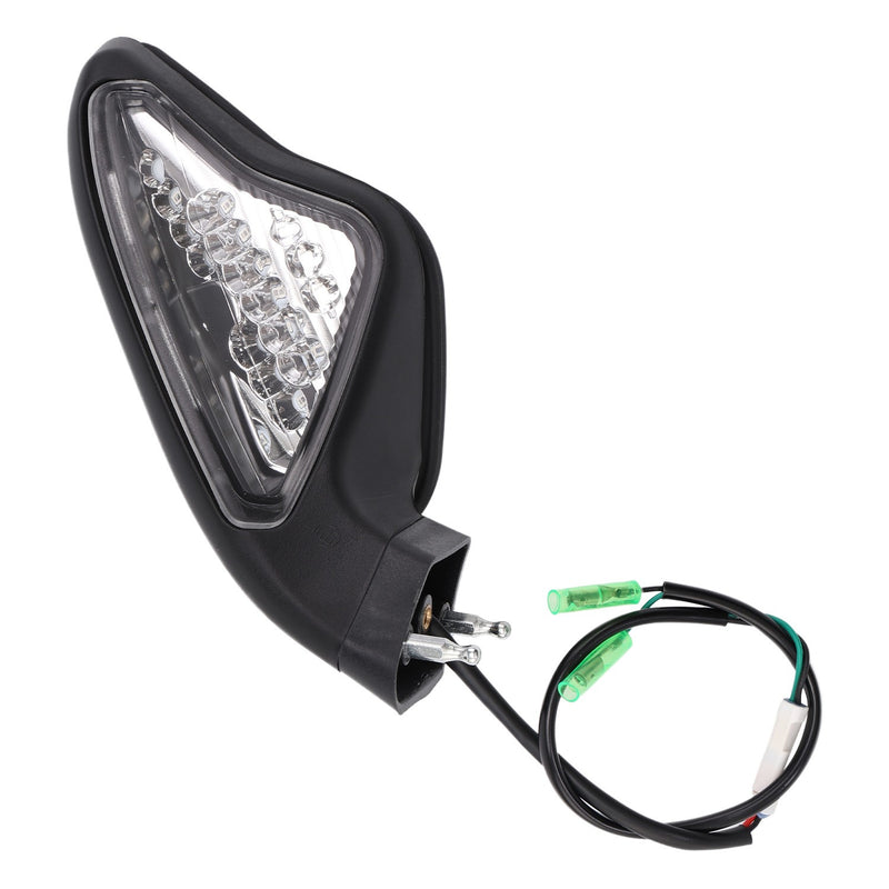 Rear View Mirrors with Turn Signals for Ducati 848 EVO 08-13 1098 1098S 07-09