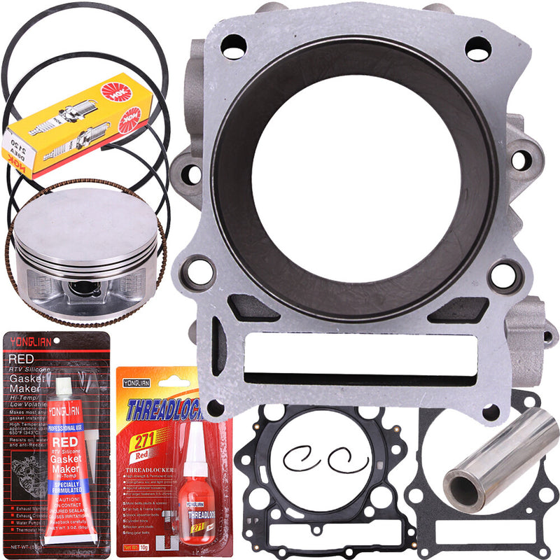 Cylinder Piston Gasket Rebuild Kit for Yamaha Raptor Rhino Grizzly 660