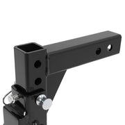 DURAFORCE 2" Receiver Trailer Hitch Ball Mount 9-1/2" Drop Tow Adjustable 7500lb