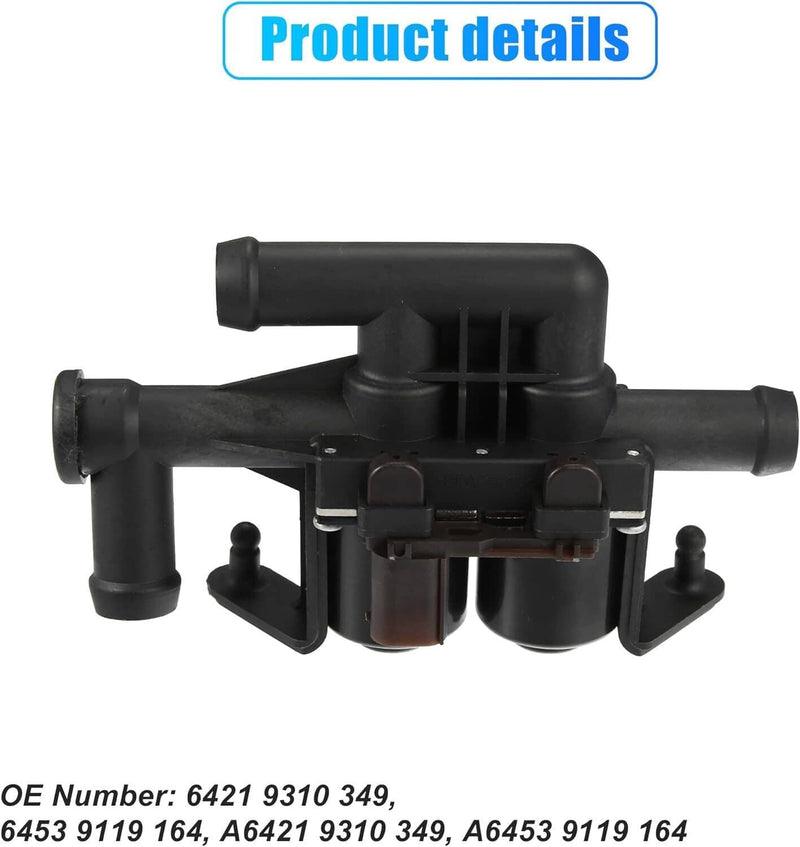 Heater Control Water Valve for BMW 528i 535i 550i 640i 650i 740i 740Li 760i