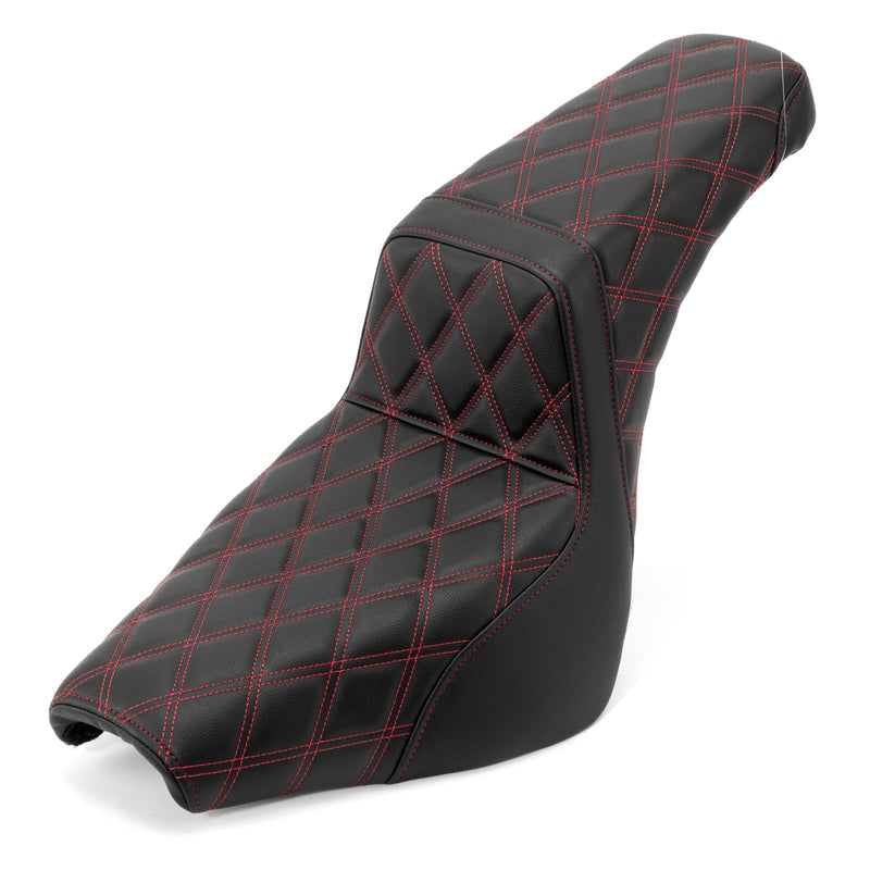 2-Up Driver Passenger Seat for Harley Street Bob FXBB FXBBS Standard FXST 2018+