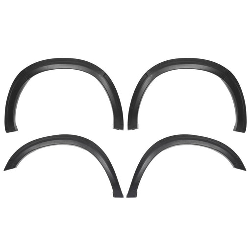 DURAFORCE Textured Black Front Rear Fender Flares Set for Dodge Ram 2500 3500 2010-2018
