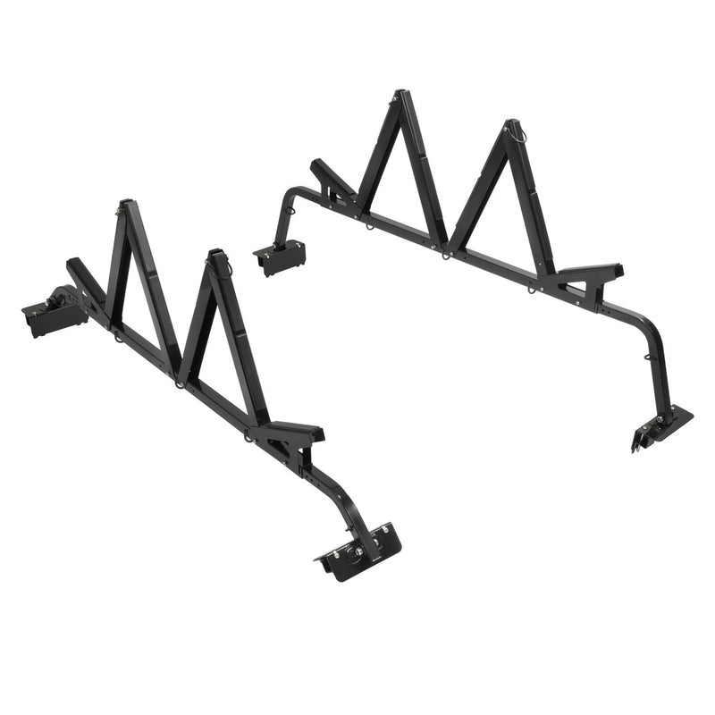DURAFORCE Adjustable Truck Bed Ladder Rack Fits 54"-64" Pick Up Kayak SUP Carrier 150 Lb