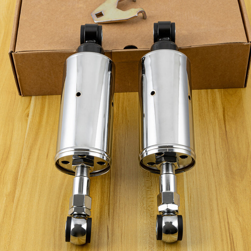 Rear Shocks Absorbers Adjustable Height Set for Harley Softail Custom FXST 89-99