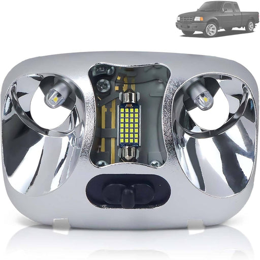 DURAFORCE Interior Dome Cab Lamp Light Compatible for 1994-1998 Ford Ranger Splash