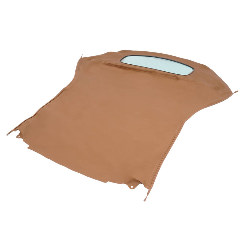 DURAFORCE Convertible Soft Top & Heated Glass Window for Toyota Solara 2004-2009 Brown