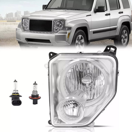 DURAFORCE #CH2502196 Headlight Driver Side With Fog Light for Jeep Liberty 2008-2012 LH
