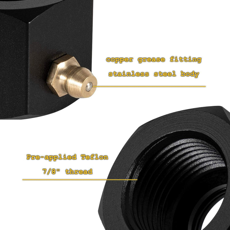 2861 FSM068 Marine Steering Tube Cable Grease Nut for OMC 7/8" Thread