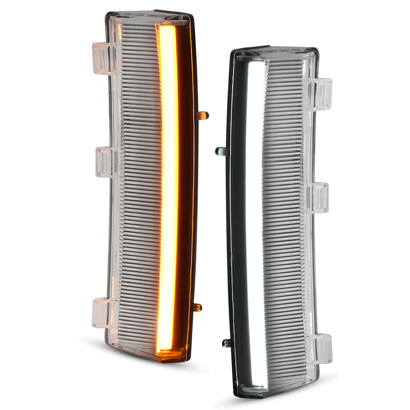 Switchback Clear Lens Turn Signal Lights Side Marker for Nissan 350Z LCI 06-09