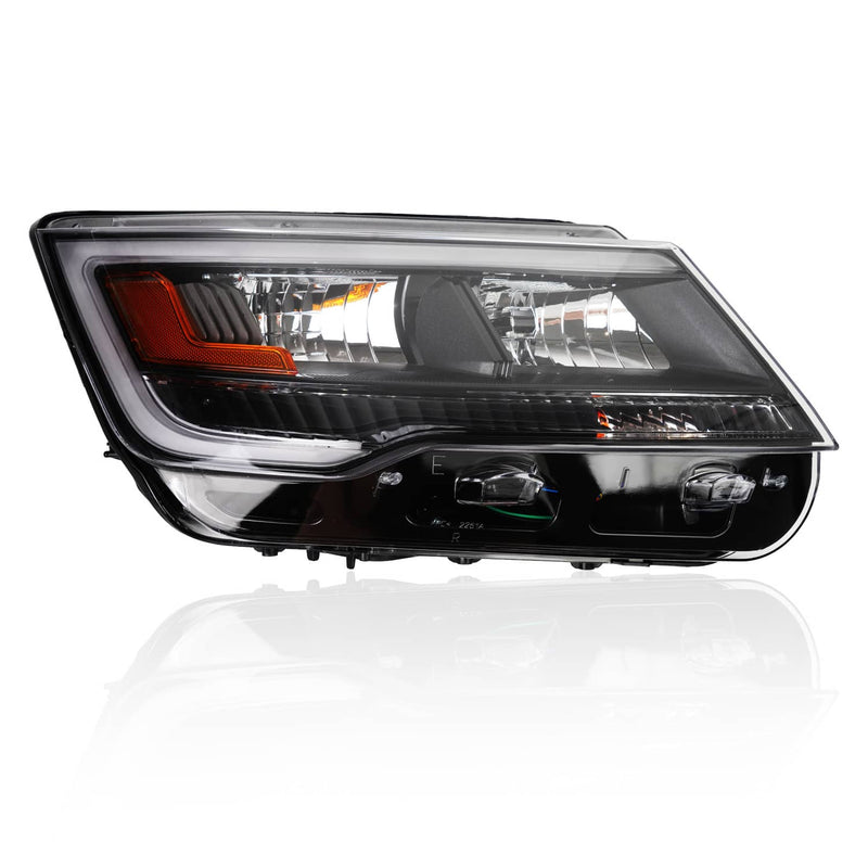 Headlights Assembly w/LED DRL for Ford Explorer 2016-2019 Left Right Pair