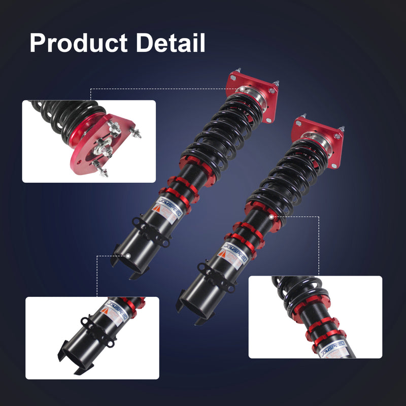 JDMSPEED Coilovers Strut Shock Suspension Kit for Dodge Neon SRT-4 2.4L 2003-200
