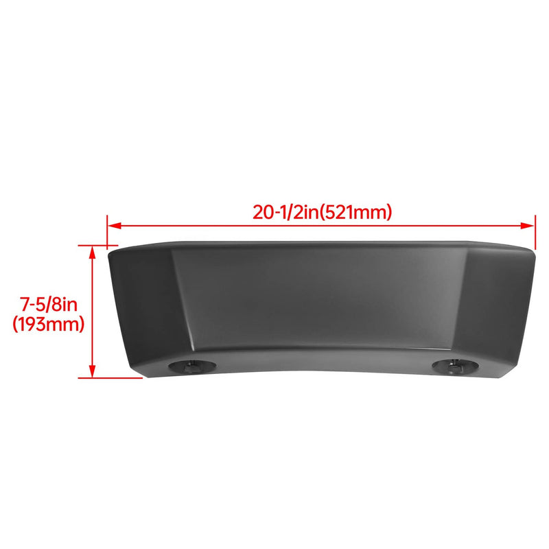 DURAFORCE Rear Trailer Tow Hitch Panel Cover for Cadillac Escalade ESV 2015-2020
