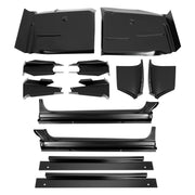 DURAFORCE Rocker Panel Cab Corner Support Mount Floor Pan for Chevy for GMC C/K K10 12PC