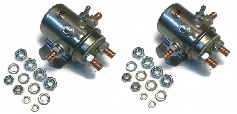 300105 12V Single Pole Double Throw Solenoid for Auto Crane 300105001 2 Pack