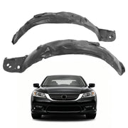 DURAFORCE Front Inner Fender Liner Driver Passenger Side for Honda Accord Sedan 2013-15