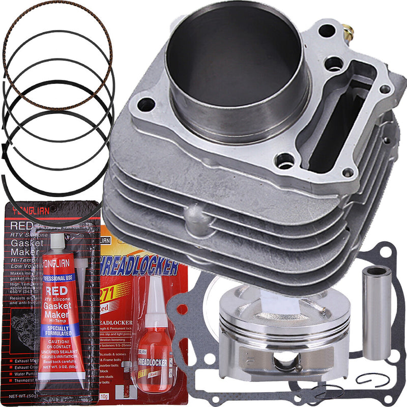 TRX300EX Top End Rebuild Kit Cylinder Piston Gaskets 80mm for Honda 1993-2008