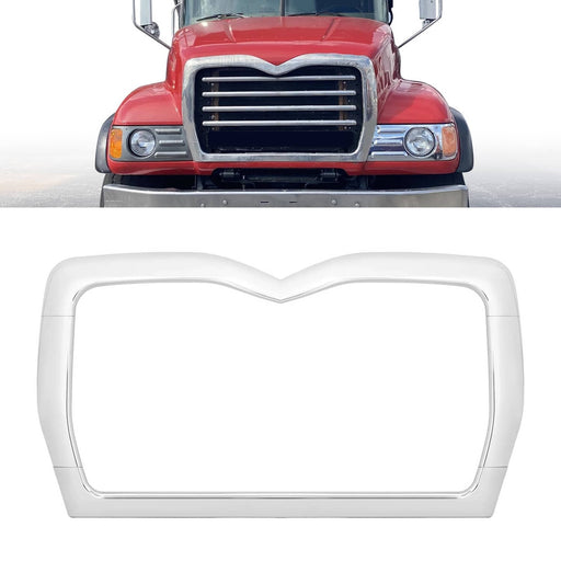DURAFORCE T/A Grille Bracket Holder Surround Molding Chrome ABS for Mack Granite CV713