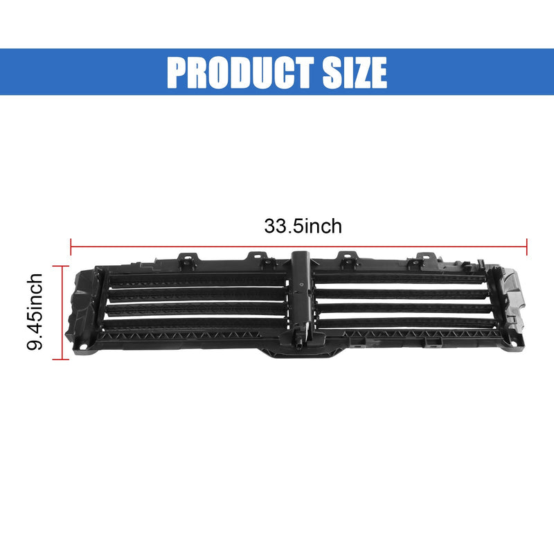 Upper Radiator Grille Air Shutter with Motor for Honda Accord 2018-2021 L4