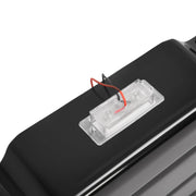DURAFORCE Rear License Plate Frame With Lamp for Chevy Blazer for GMC Suburban 1967-1995