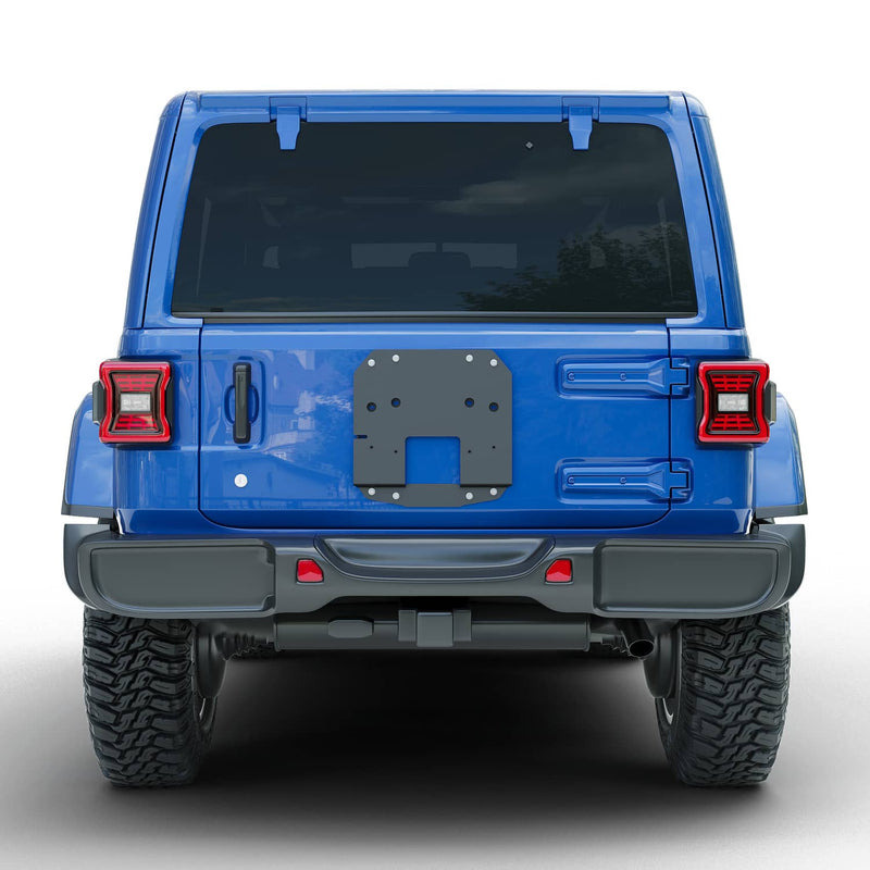 DURAFORCE Spare Tire Carrier Relocation Bracket No Drilling for Jeep Wrangler JL 2018-2026