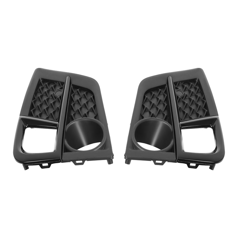 Fog Light Cover Front Bumper Lamp Bezel for Honda Odyssey 2018-2020 Black Pair