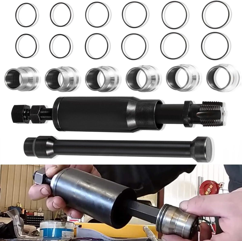 Injector Sleeve Cup Removal Tool Install Kit for Caterpillar CAT 3126B C7 C9
