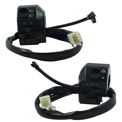 DURAFORCE Aluminum 7/8" 22MM Handlebar Switch Horn Turn Signal Headlight Control