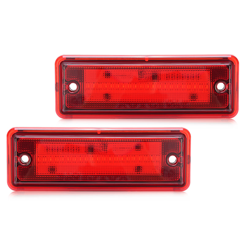 LED Rear Side Marker Parking Lights for El Camino Caballero Malibu 1978-1987