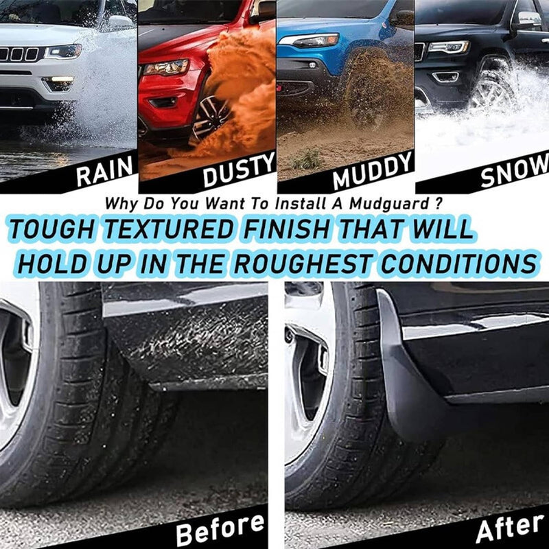Mud Flaps Splash Guards Mudguards Front Rear for Hyundai Tucson 2016-2021