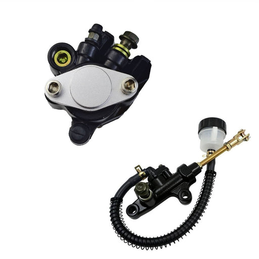DURAFORCE Brake Caliper Kit with Rear Master Cylinder for Yamaha Warrior 350