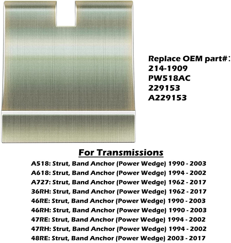 PW518AC Billet Band Anchor for 48RE A518/618/727 46RE 46RH 47RE Transmission