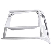 DURAFORCE Chrome Left Headlight Bezel Trim for Jeep Cherokee 1991-96 Comanche 91-92